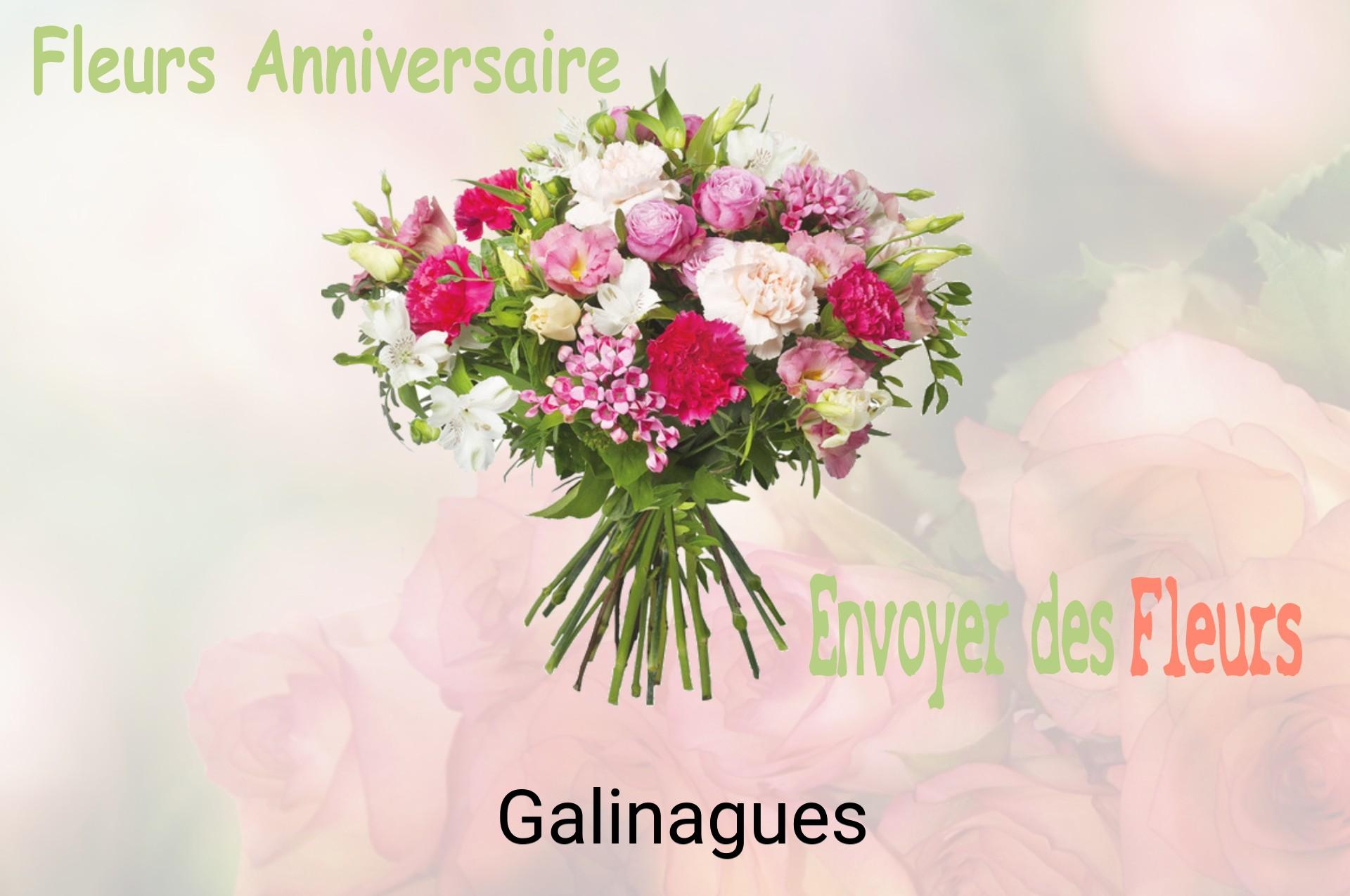 Bouquet de fleurs d’anniversaire livré à Galinagues