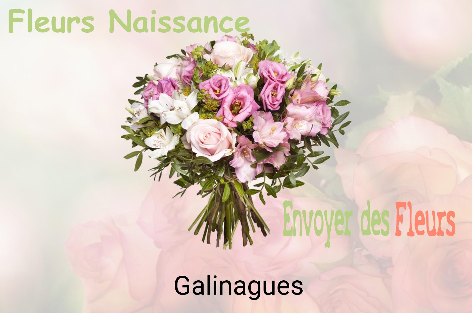 Bouquet de fleurs de naissance livré à Galinagues